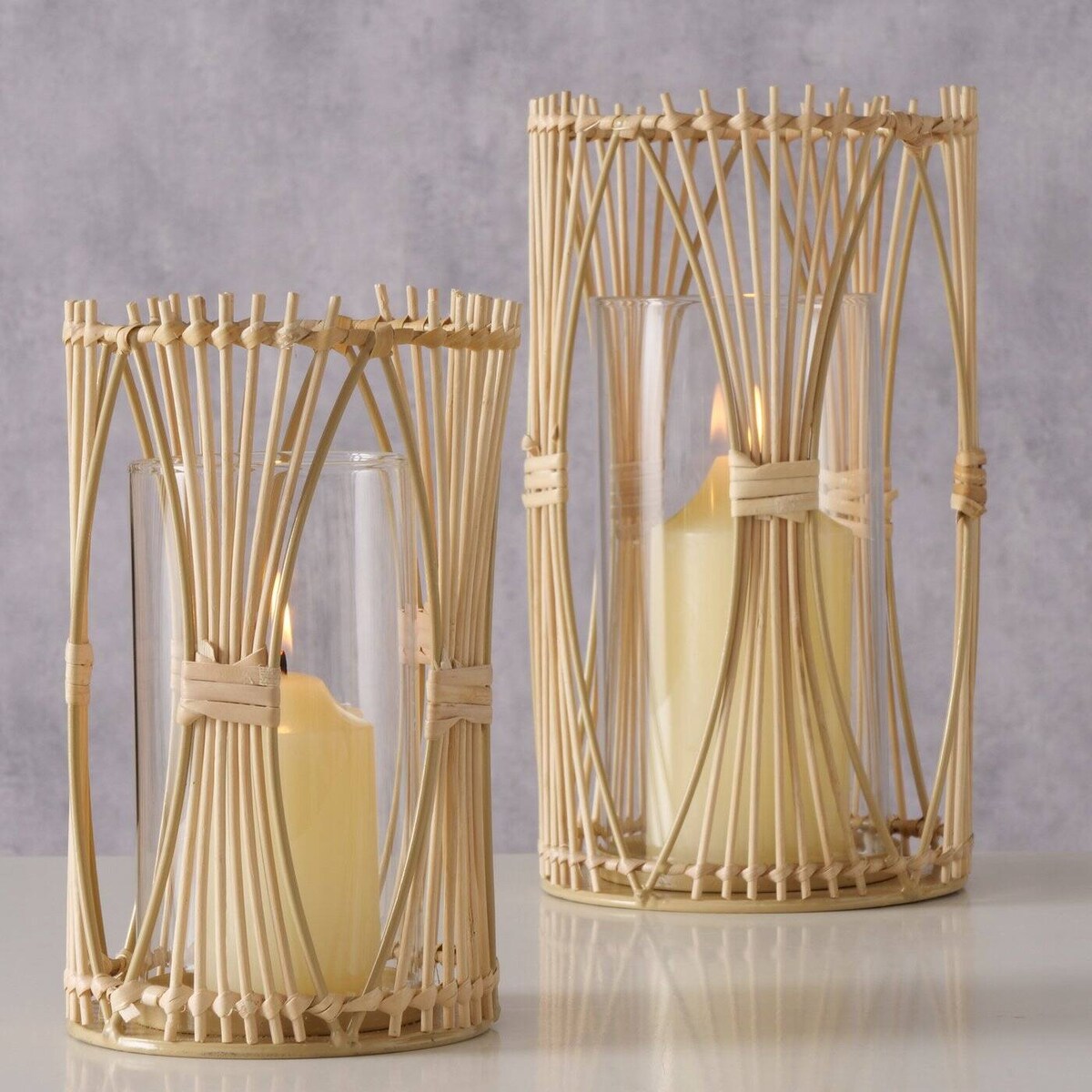 Świeczniki boho EIREEN, 2 sztuki