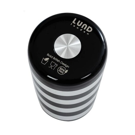 Butelka termiczna w paski różowa Skittle, 300 ml, Lund London