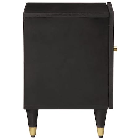 vidaXL Szafka nocna, 40x33x46 cm, lite drewno mango