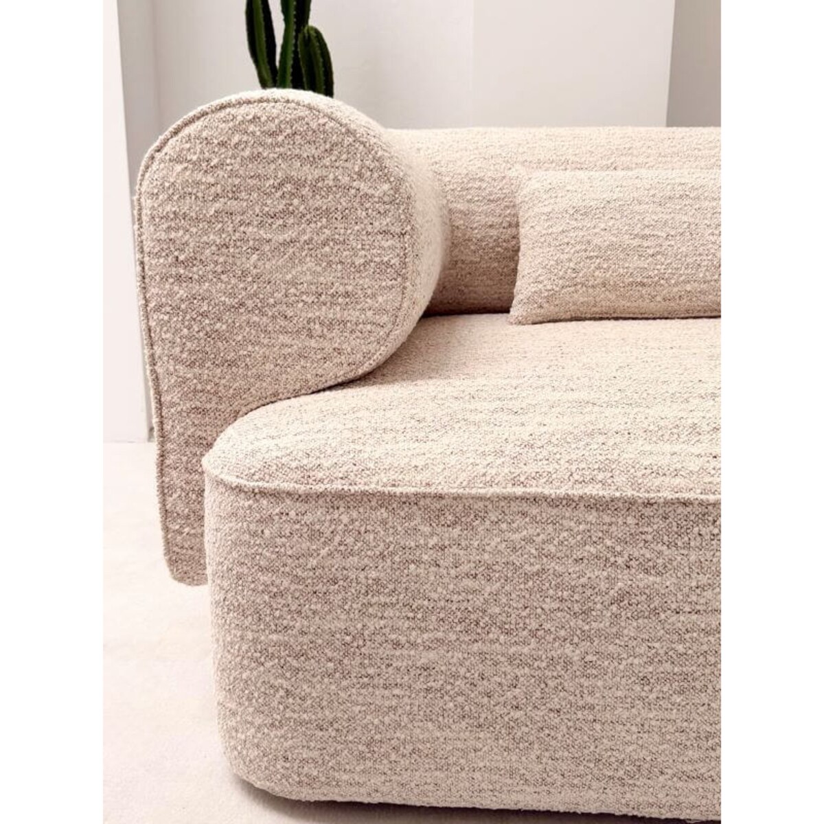 ZESTAW WYPOCZYNKOWY BELAGIO KREMOWY SOFA 2-OSOBOWA I 2 FOTELE