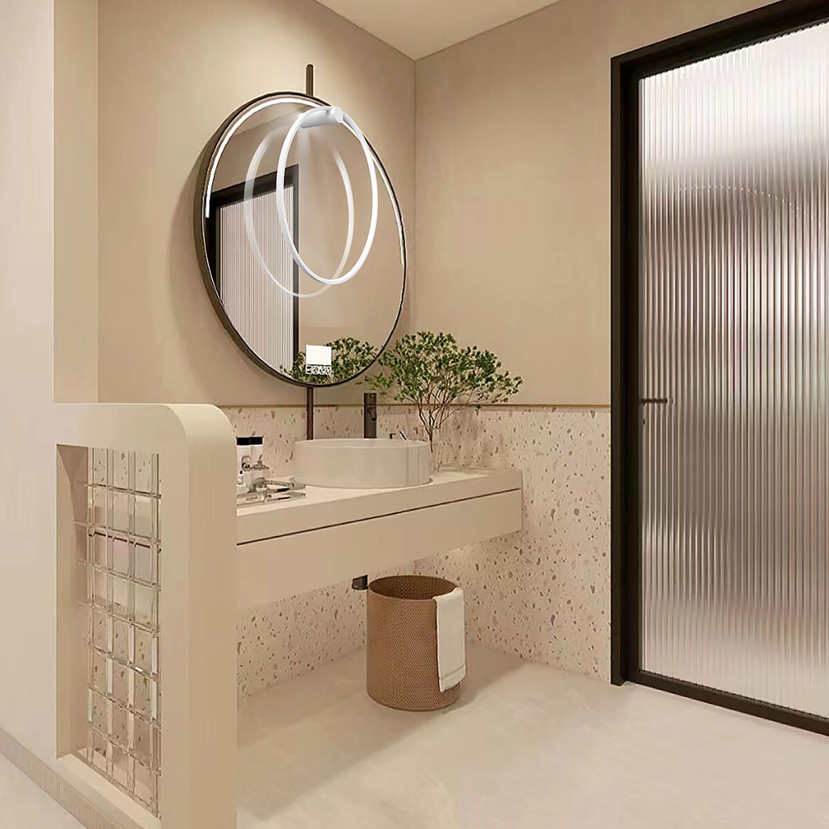 Kinkiet Light Prestige Mirror biały LED CCT 3000K/4000K/6000K (regulowana) 1 szt.