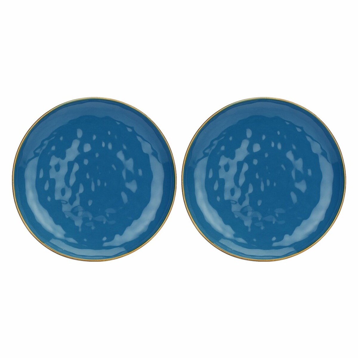 Zestaw 2 półmisków okrągłych Concerto Blu Avio - Granatowy, 32 cm