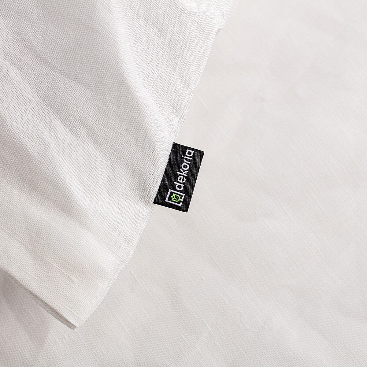 Komplet pościeli lnianej Linen 220x200cm white, 220 x 200 cm/ 2 x 70 x 80 cm