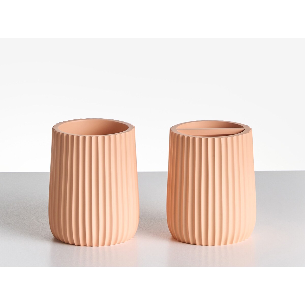 Zestaw akcesoriów łazienkowych 5 elementów POZUZO Pomarańczowy