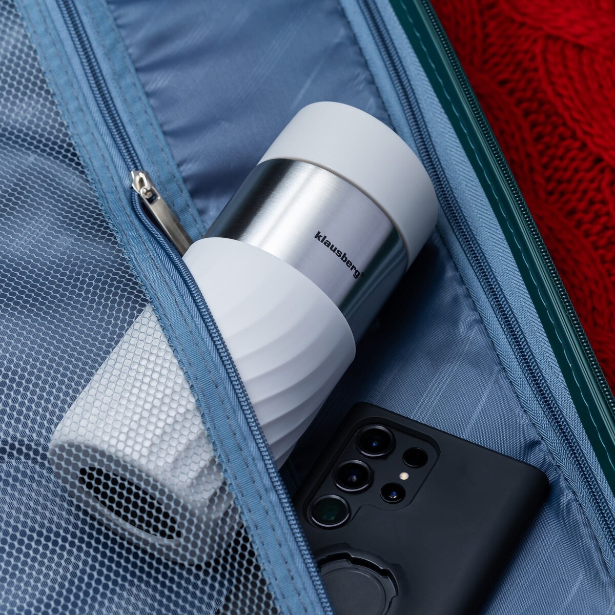 Kubek termiczny 300ml KLAUSBERG beżowy