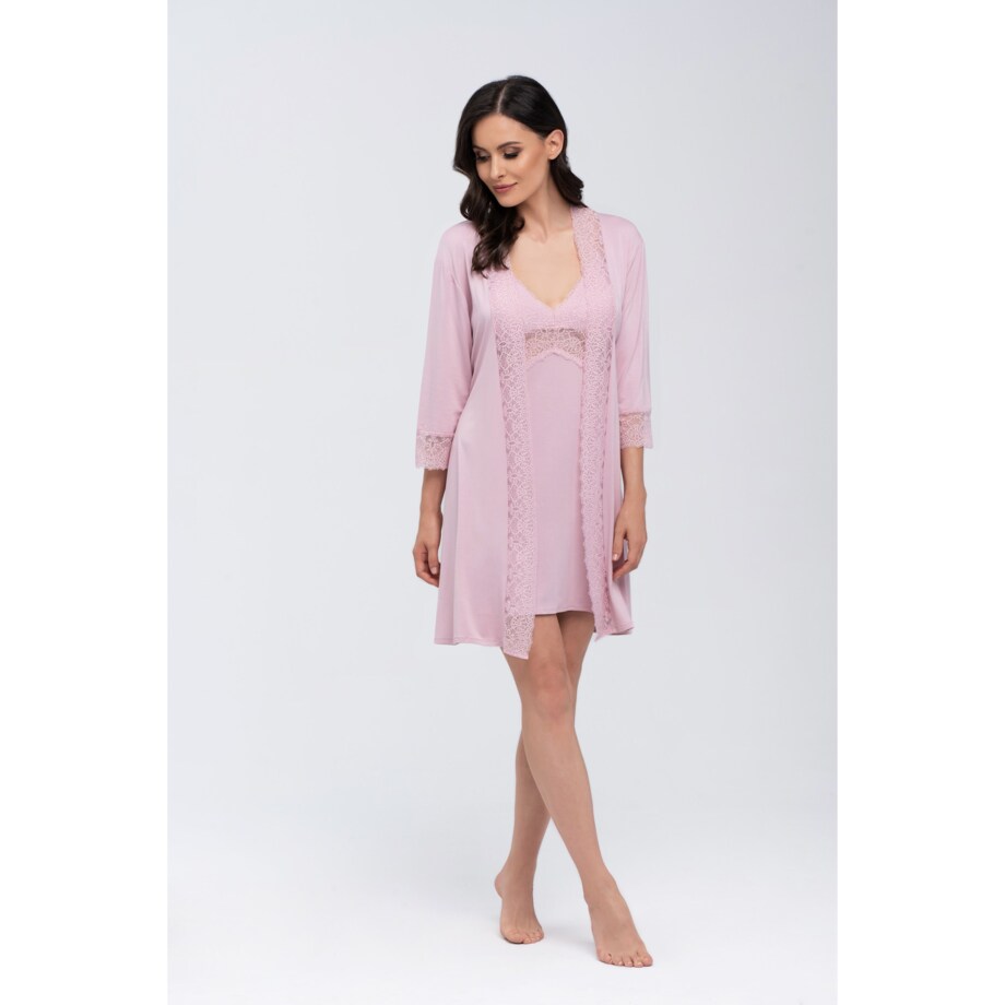 Koszulka Miranda Różowa Różowy, S