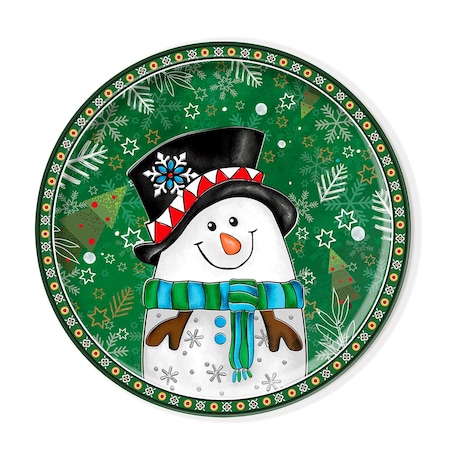 Talerz do ciasta Bałwanek 31 cm - Egan Italy