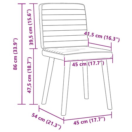 vidaXL Krzesła stołowe, 2 szt., czarne, obite tkaniną