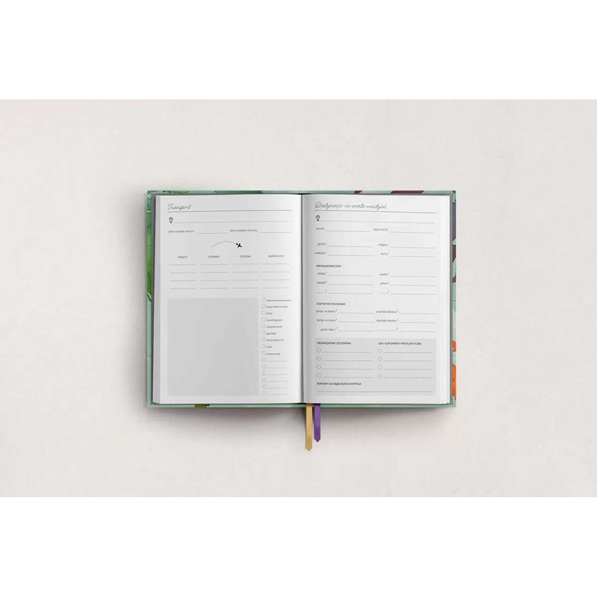 Planner podróżniczy - JOURNEY