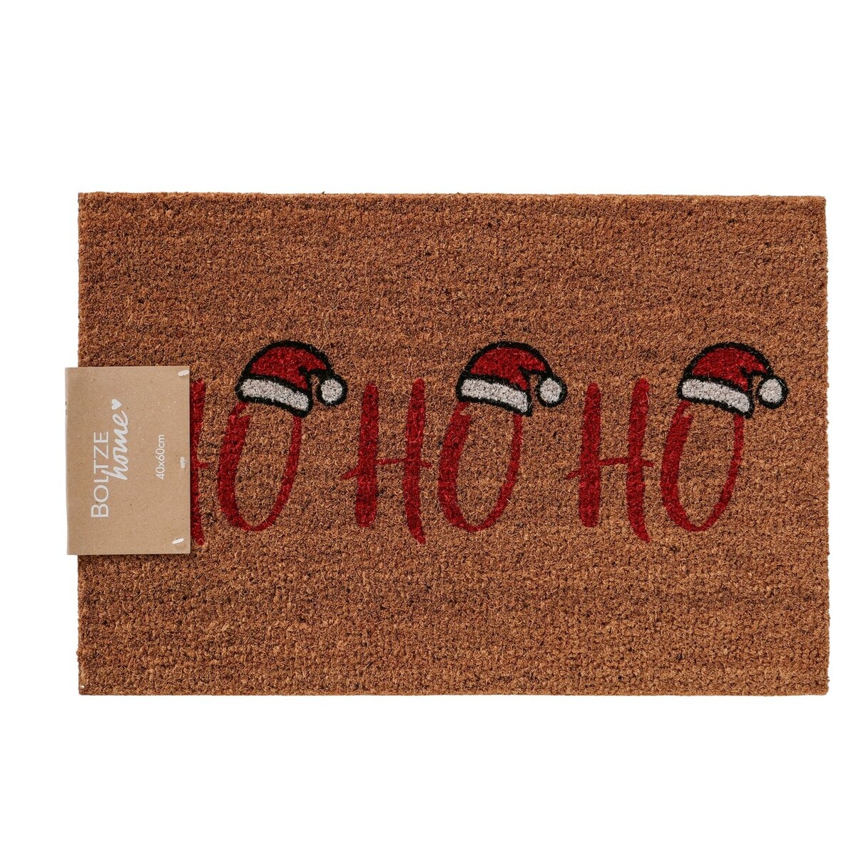 Wycieraczka z włókna kokosowego Hohoho, 60 x 40 cm