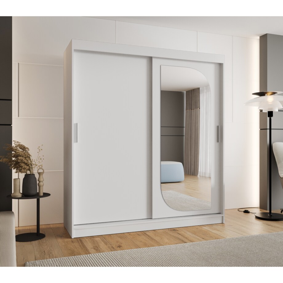 Szafa przesuwna LUCY 180 biały