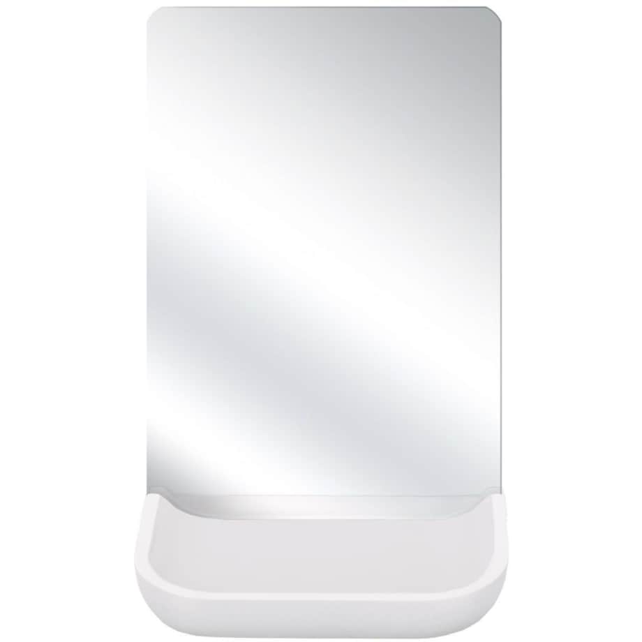 Kleine Wolke Tray 2w1 Lusterko kosmetyczne i organizer biały