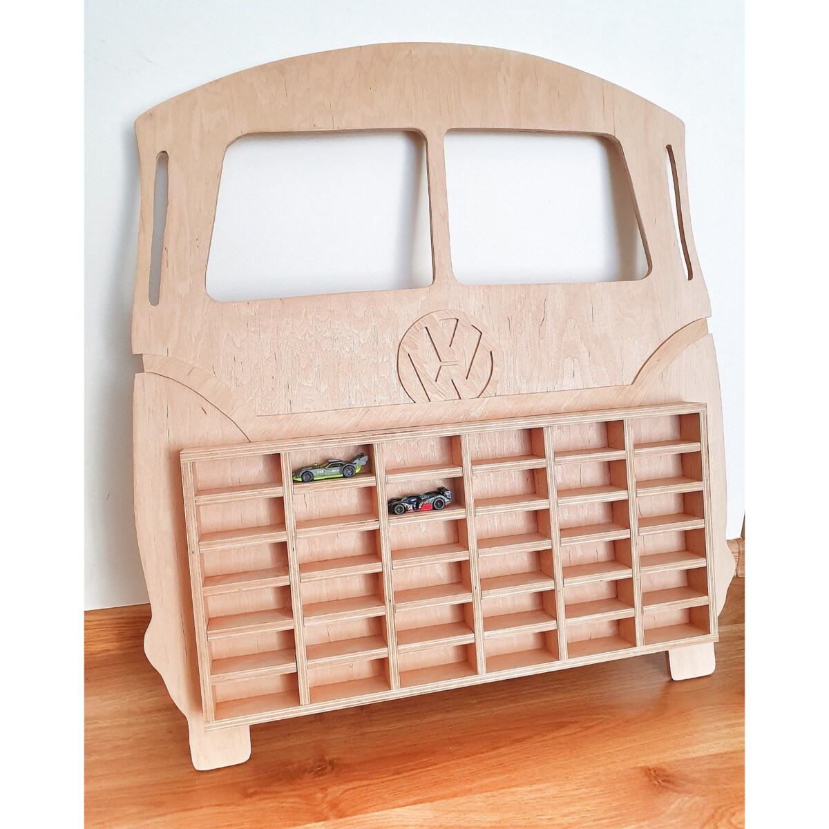 LOV.WOOD PÓŁKA DREWNIANA NA AUTKA, RESORAKI