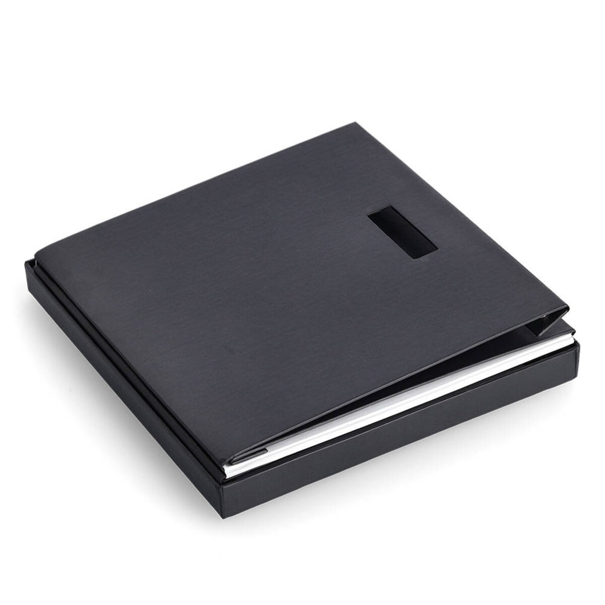 Pojemnik do przechowywania z pokrywką, karton z recyklingu, 25 x 35 x 20 cm