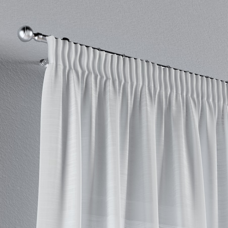 Zasłona na taśmie marszczącej 1 szt. 130x245 prześwitujący ecru