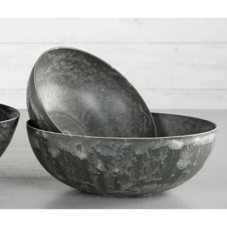 MISA MISKA IMITACJA MARMURU szara do salonu sypialni patera okrągła