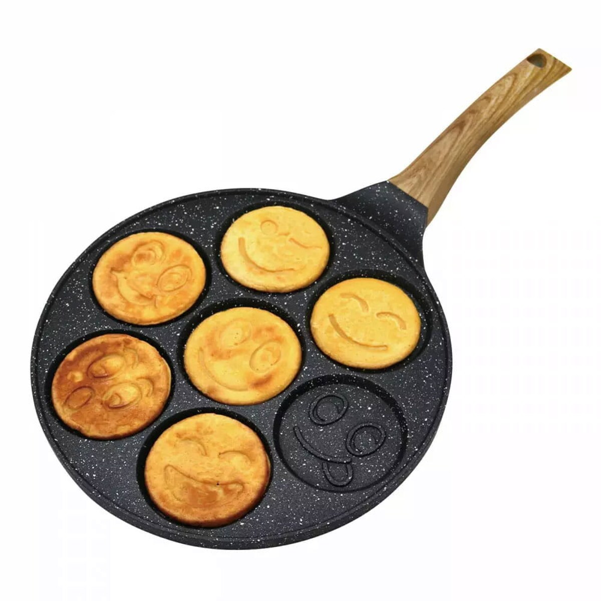 Patelnia do naleśników placków 26cm pancake buźki na indukcję gaz KINGHOFF