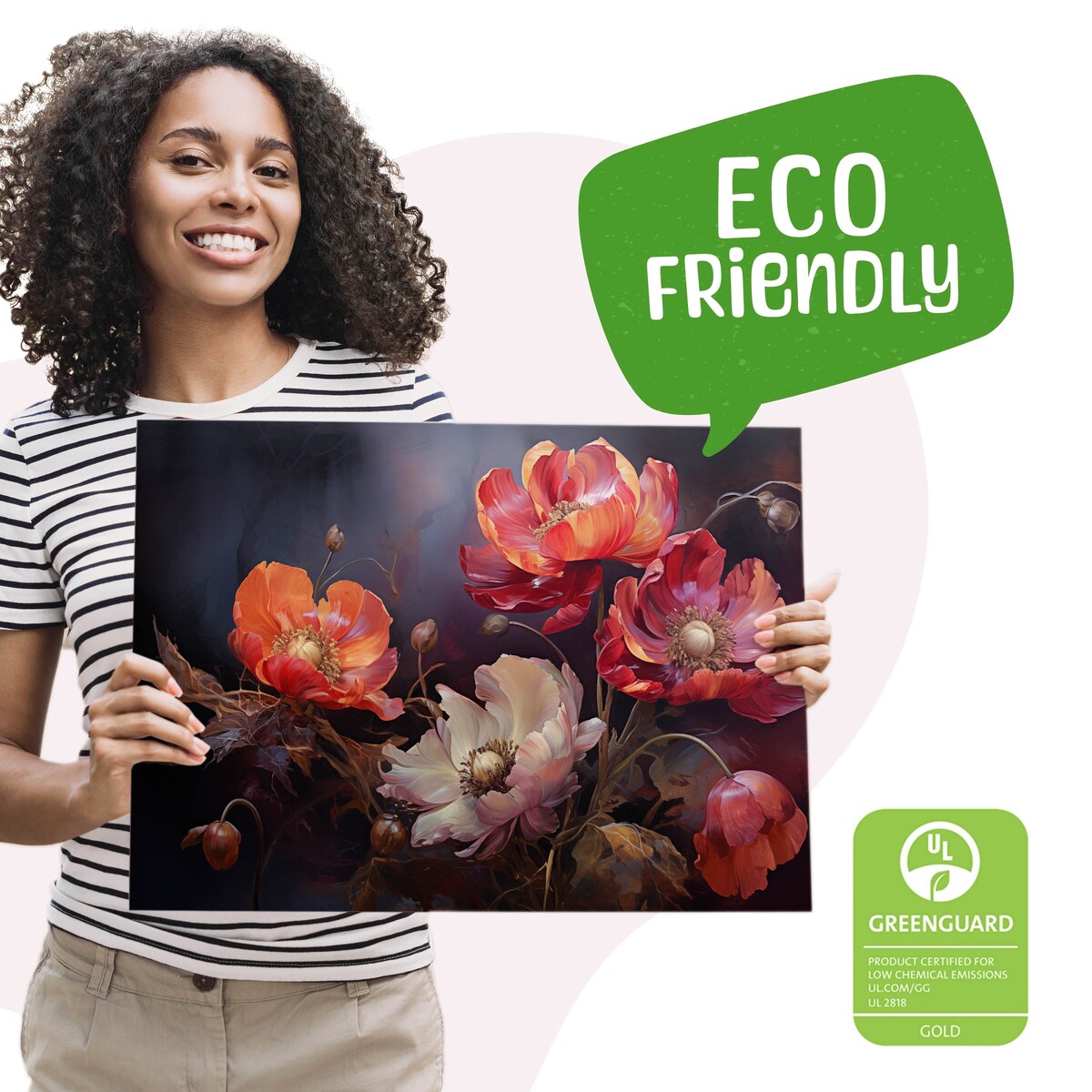 Obraz Do Sypialni Salonu Maki Polne Kwiaty Natura Rośliny Abstrakcja 120x80cm