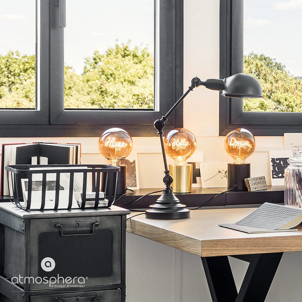 Żarówka dekoracyjna HELLO, LED, bursztynowa