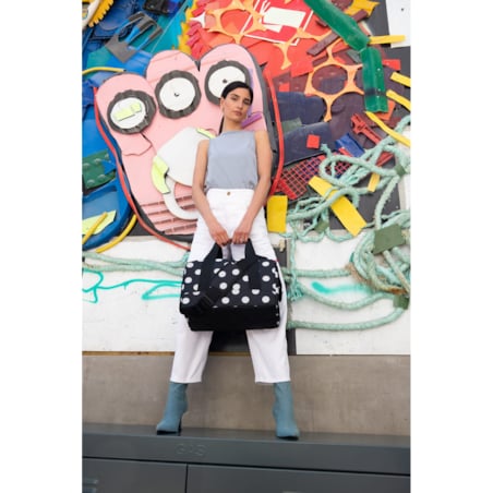 Torba ALLROUNDER M, dots white