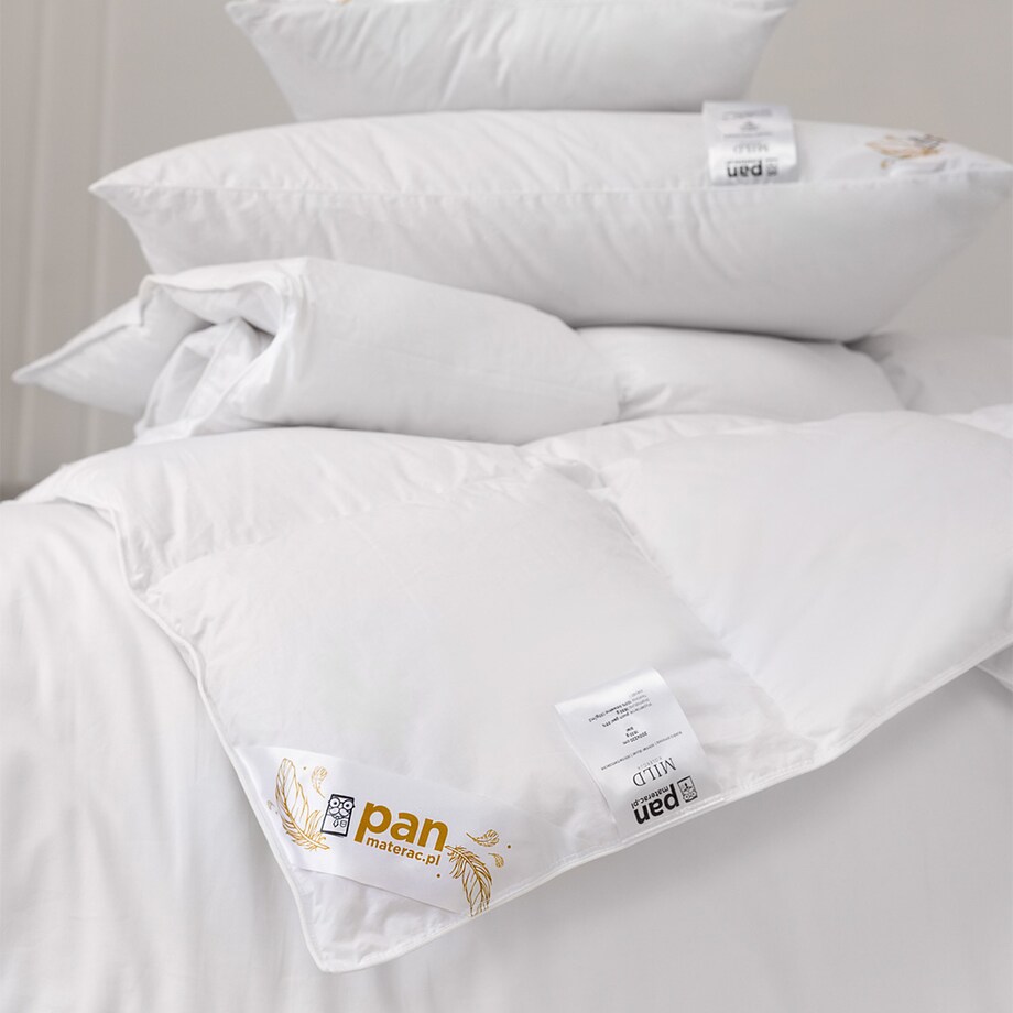 Kołdra puchowa zimowa 200x220 MILD marki PAN MATERAC