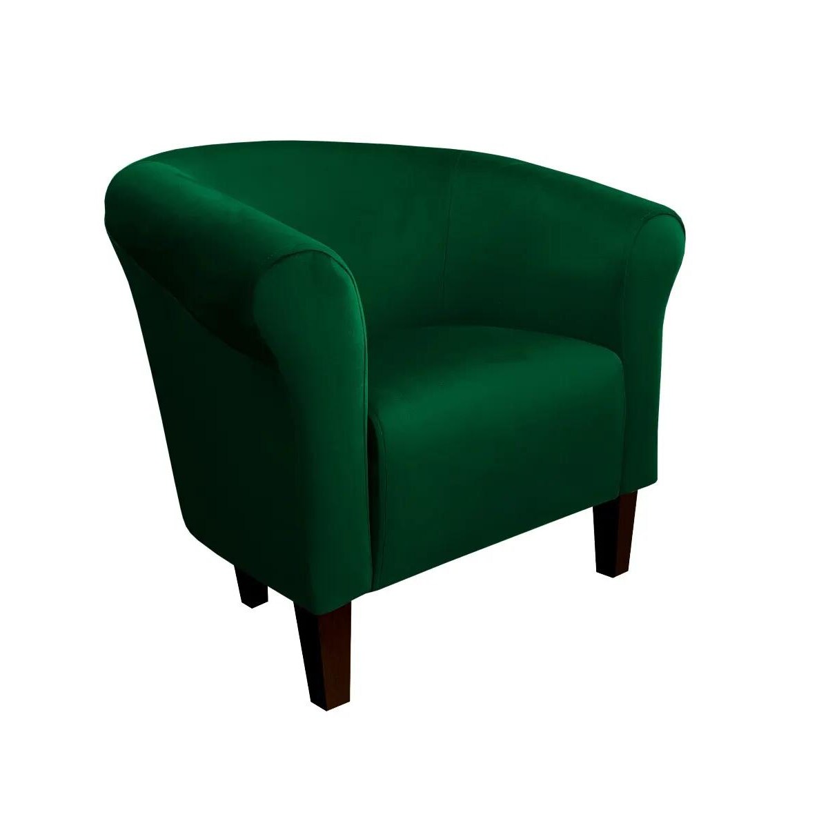 Fotel DRAWA 1 VELVET zielony