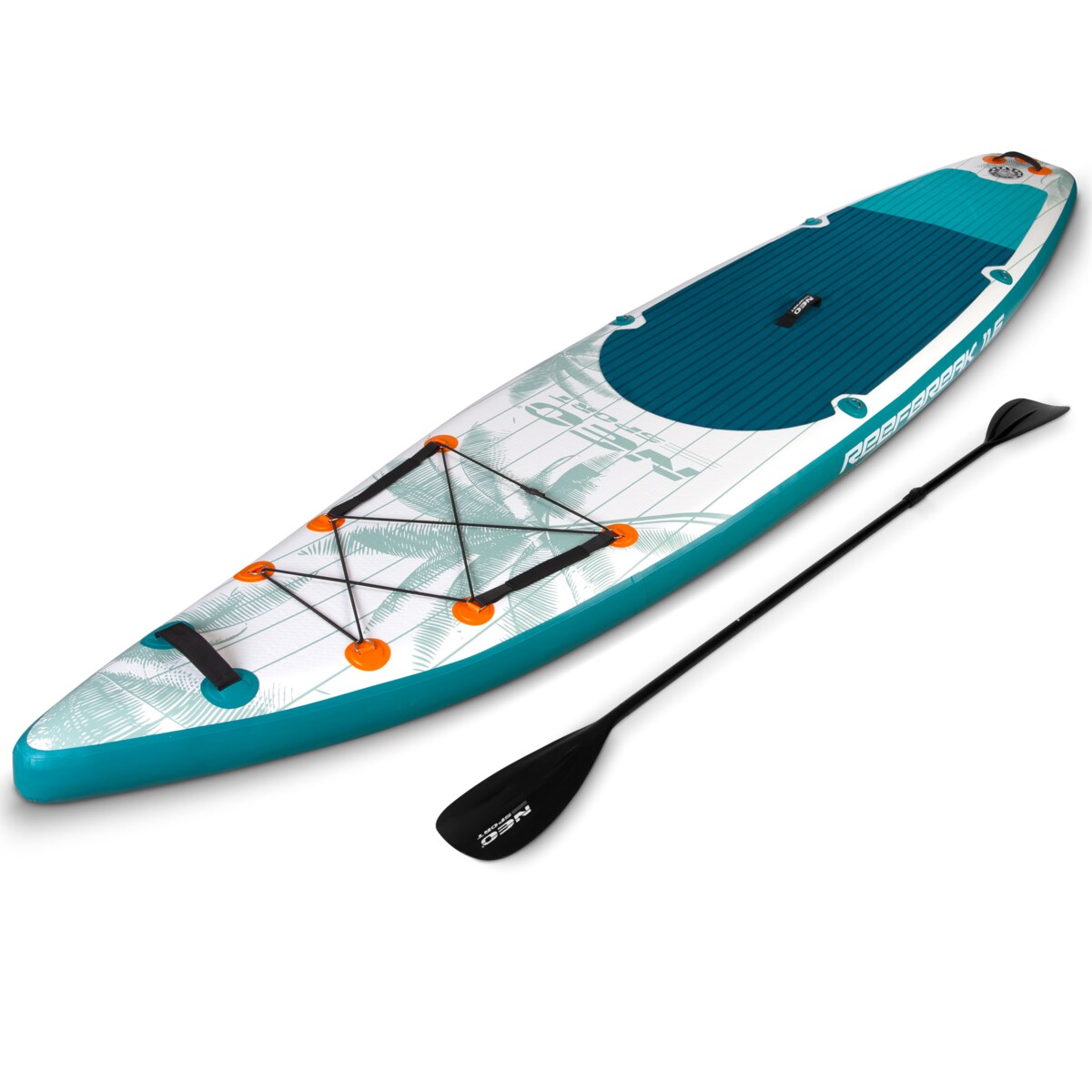 Deska SUP do pływania pompowana Paddle Reefbreak 350cm Neo-Sport ZESTAW