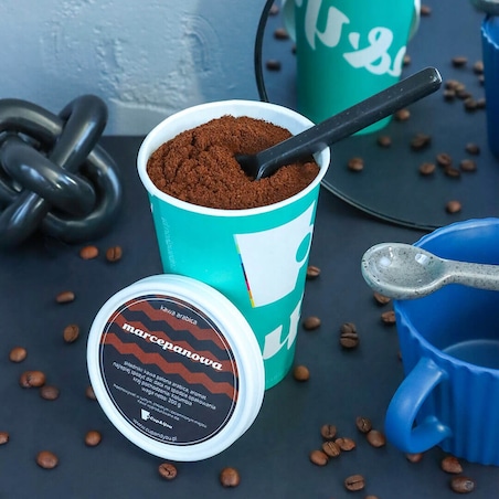 Kawa aromatyzowana smakowa MARCEPANOWA mielona ARABICA Cup&You 200g premium - kawa deserowa