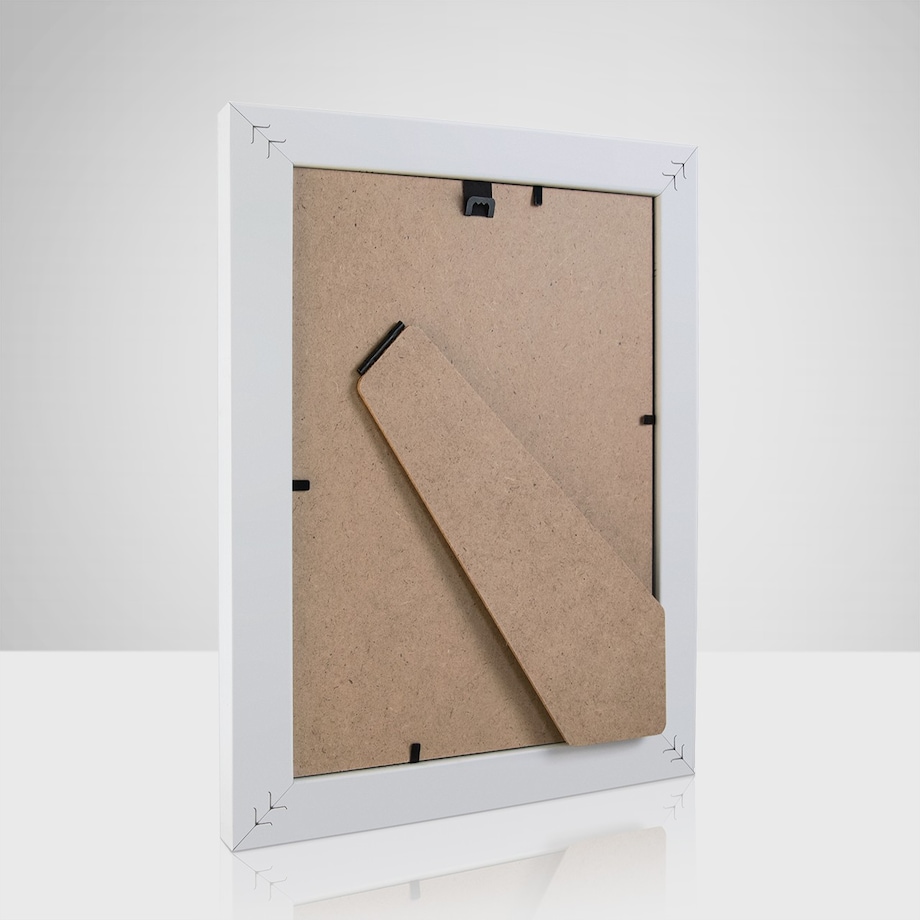 Biała ramka na zdjęcia 15x21 cm, foto rama, szeroka elegancka rama