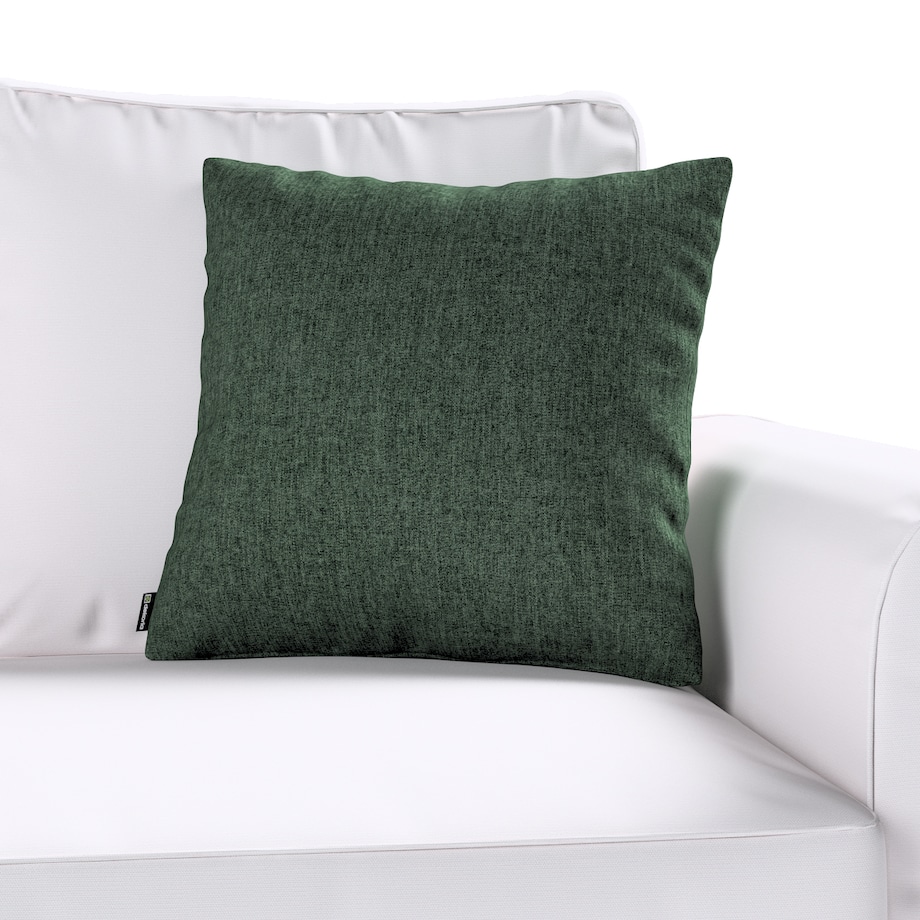Poszewka Kinga na poduszkę 43x43 leśna zieleń szenil