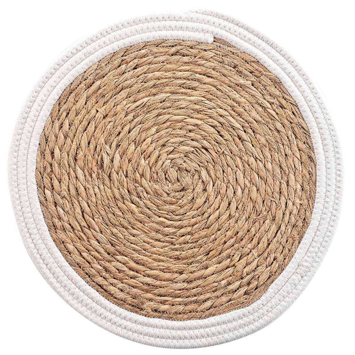Podkładka pod talerz z trzciny i bawełny SIMBA, Ø 38 cm