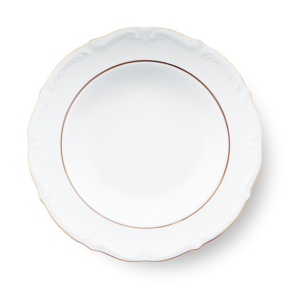 Talerz głęboki 22,5 cm Maria Teresa Złota Linia B014