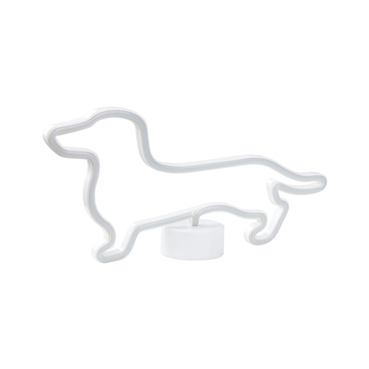 Neon LED pies niebieski FRANCIS