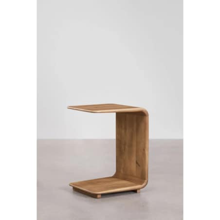 Stolik pomocniczy z drewna mango, 35x40 cm Tinsley, naturalny