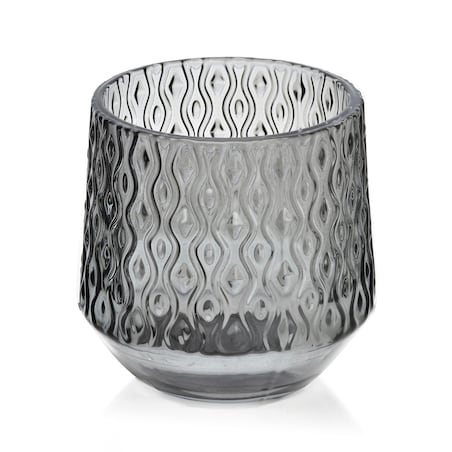 RITA Świecznik szary 7xh8cm
