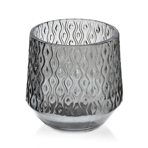 RITA Świecznik szary 7xh8cm