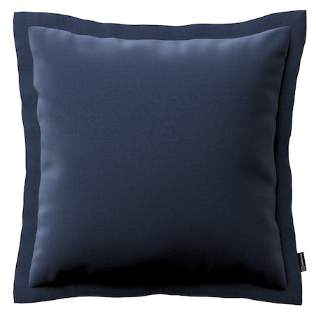 Poszewka Mona na poduszkę 45x45 granatowy welwet