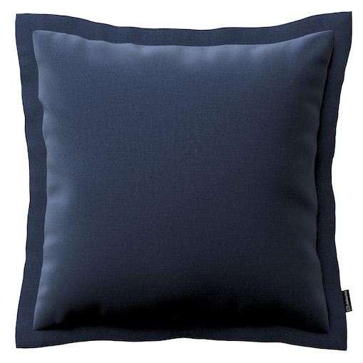Poszewka Mona na poduszkę 45x45 granatowy welwet