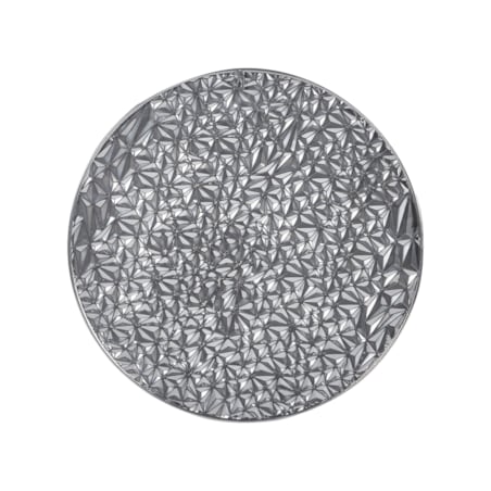 Dekoracja ścienna MOSCAVIDE 59 cm Metal Srebrny