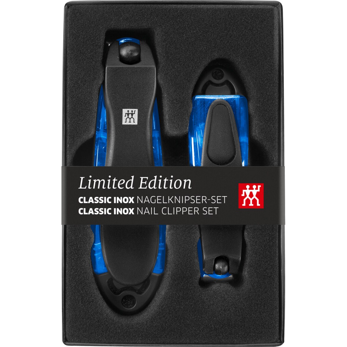 Zestaw 2 obcinarek do paznokci Zwilling Classic Inox - Niebieski