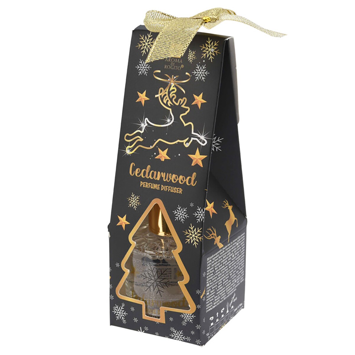 Patyczki Zapachowe Dyfuzor Zapach Świąteczny Odświeżacz Powietrza 50 Ml Choinka Drewno Cedrowe