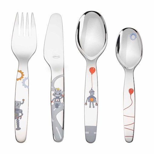 ROESLE - Zestaw 4cz. sztućców dla dzieci Kleiner