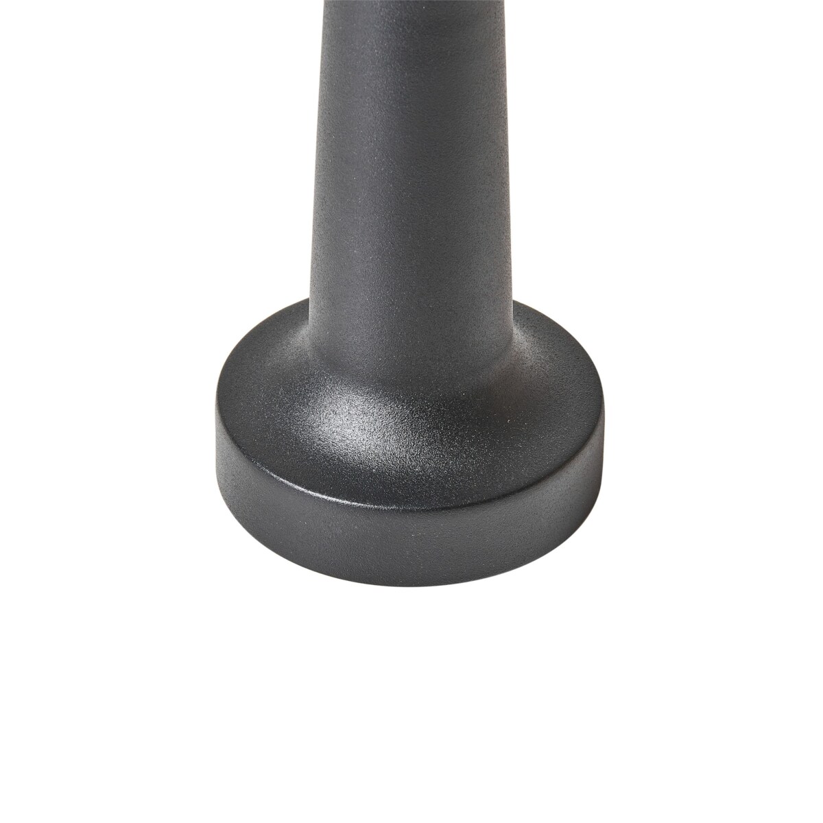 Zestaw 2 lampek stołowych metalowych czarny JOANES