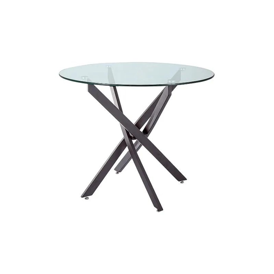 Stół okrągły AGIS 90x90 czarny