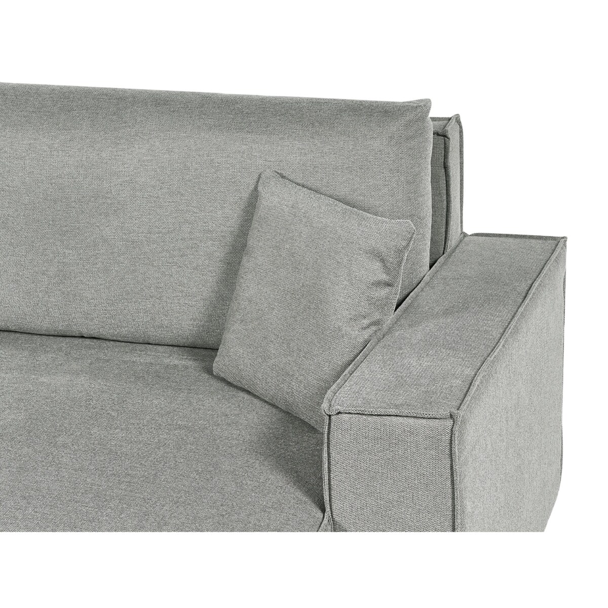 Narożnik lewostronny rozkładany z pojemnikiem szary KARILA