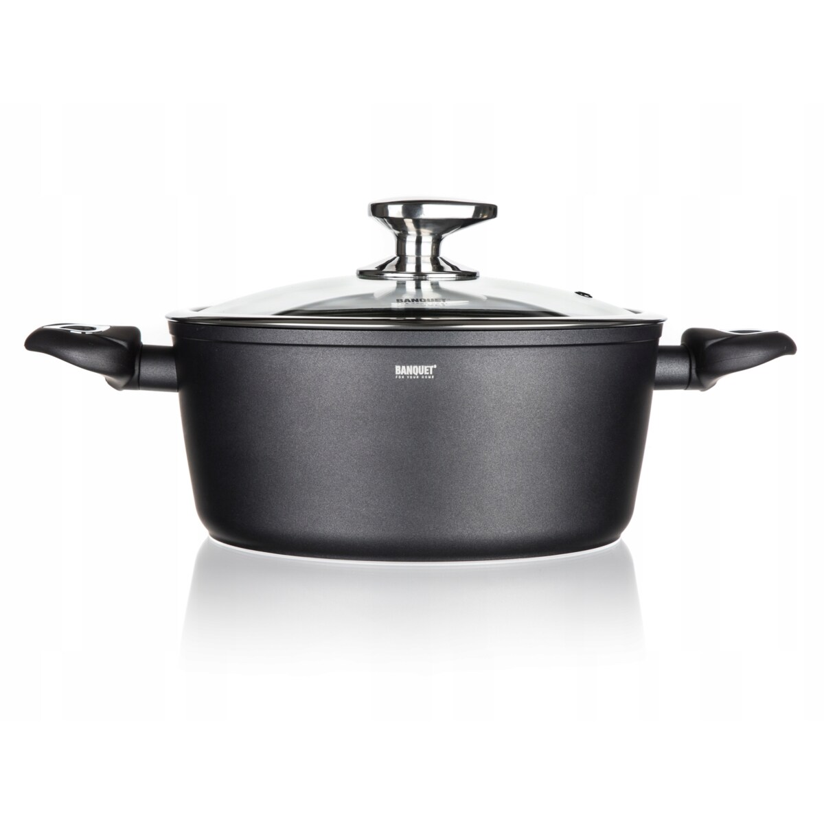 GARNEK aluminiowy 4,2L do gotowania obiadu zupa jedzenia kuchenny pudełko