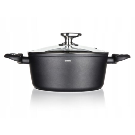 GARNEK aluminiowy 4,2L do gotowania obiadu zupa jedzenia kuchenny pudełko