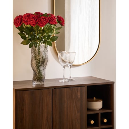 Bukiet sztucznych kwiatów MAFRA 60 cm Czerwony