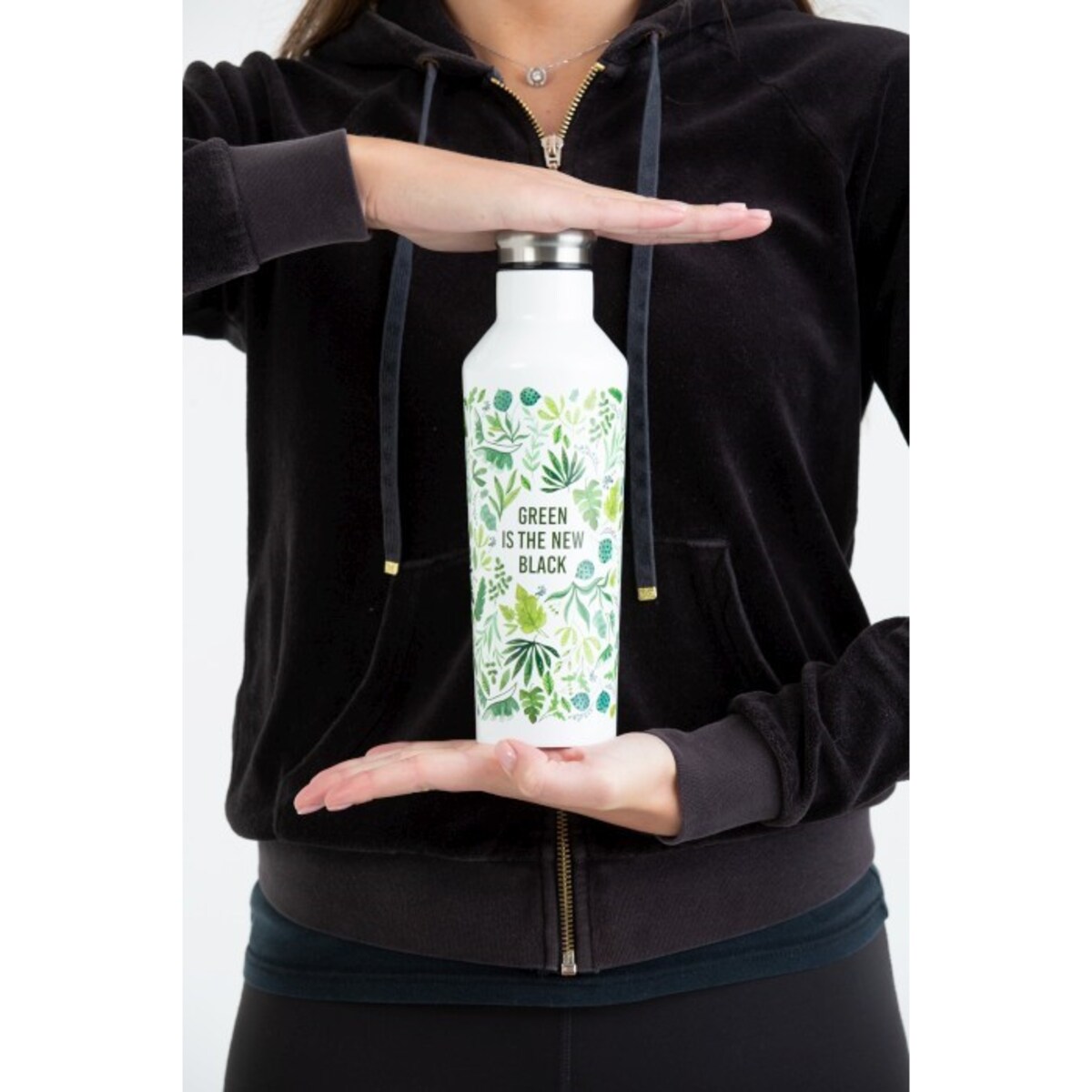 Butelka termiczna (500 ml) Green New Black Pure Typhoon