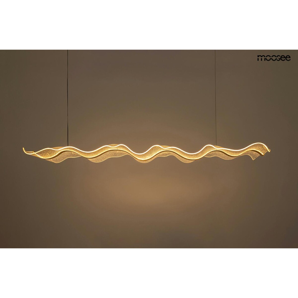 MOOSEE lampa wisząca BREATH 150 złota